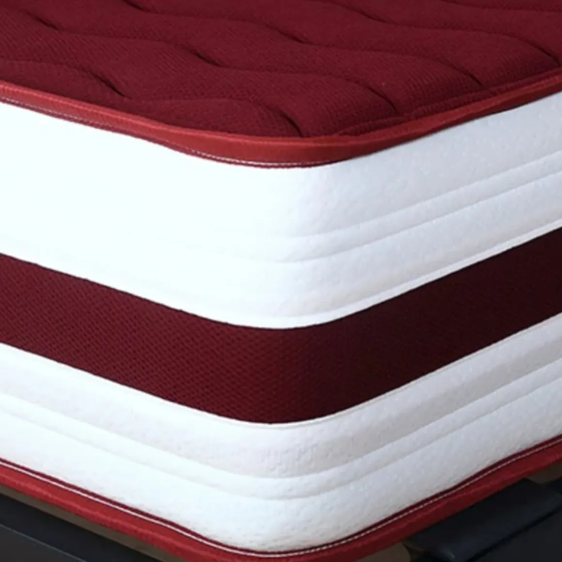 Colchón viscoelástico Therapy 16 núcleo HR blanco/rojo 18 cm