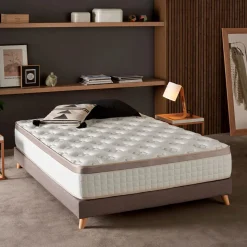 Colchón viscoelástico Top Relax efecto nube Top Confort blanco 23 cm