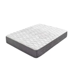 Colchón visco-muelle Paladium núcleo muelles ensacados blanco 28 cm