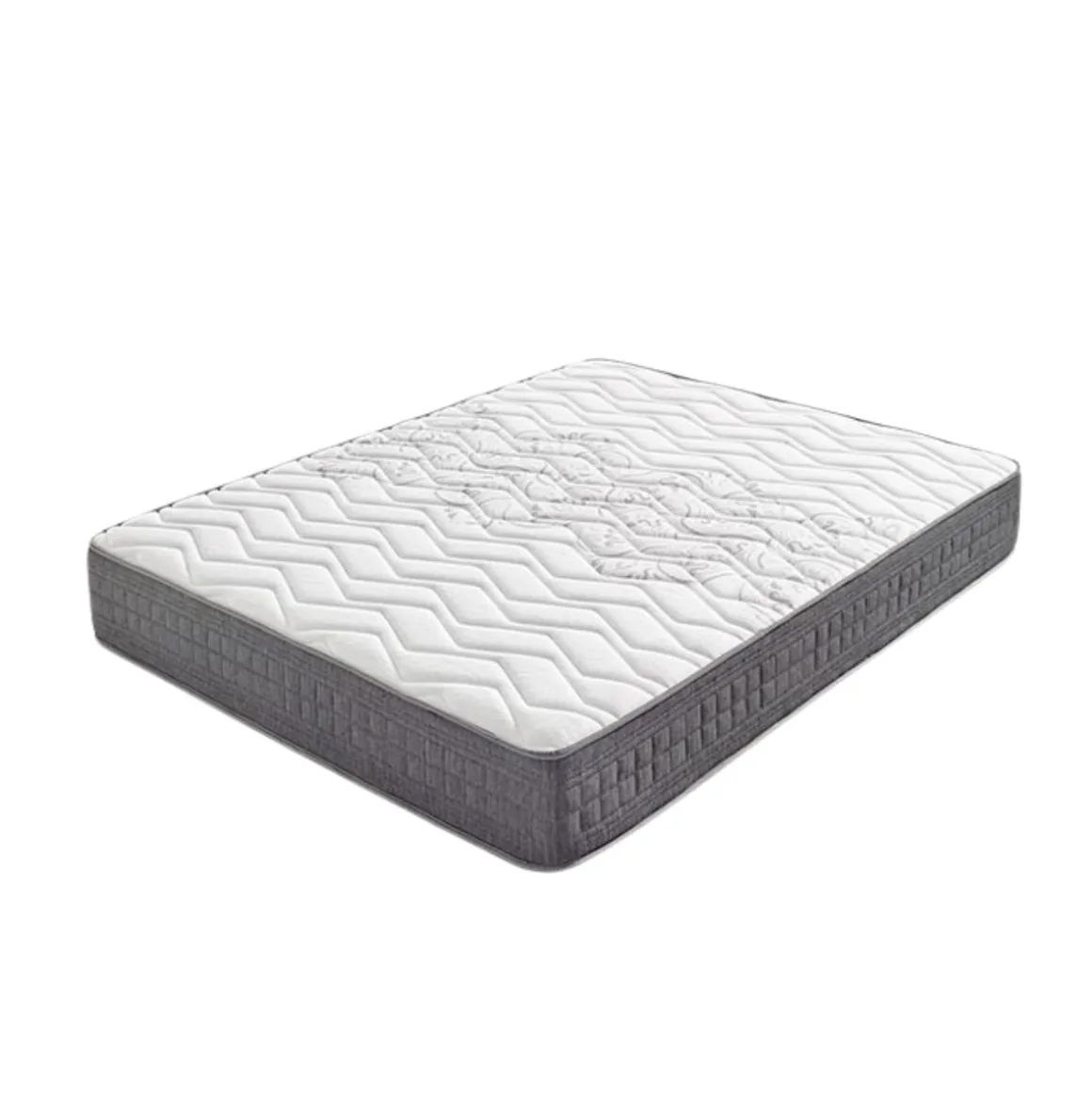Colchón visco-muelle Paladium núcleo muelles ensacados blanco 28 cm