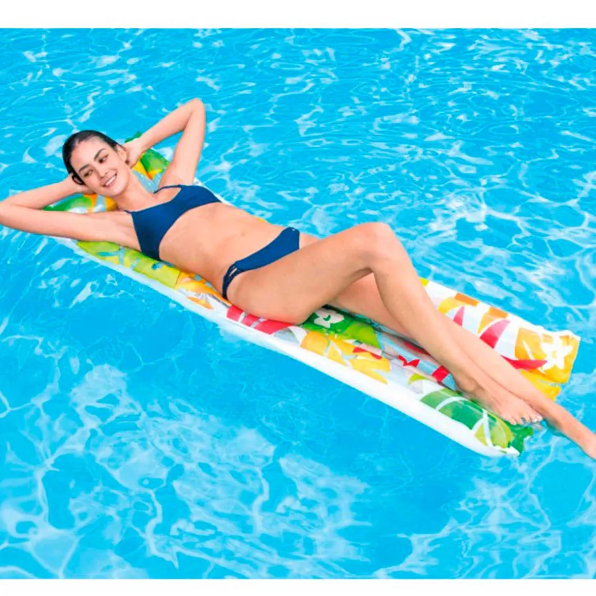 Colchoneta hinchable Intex diseño estampado 69x183 cm