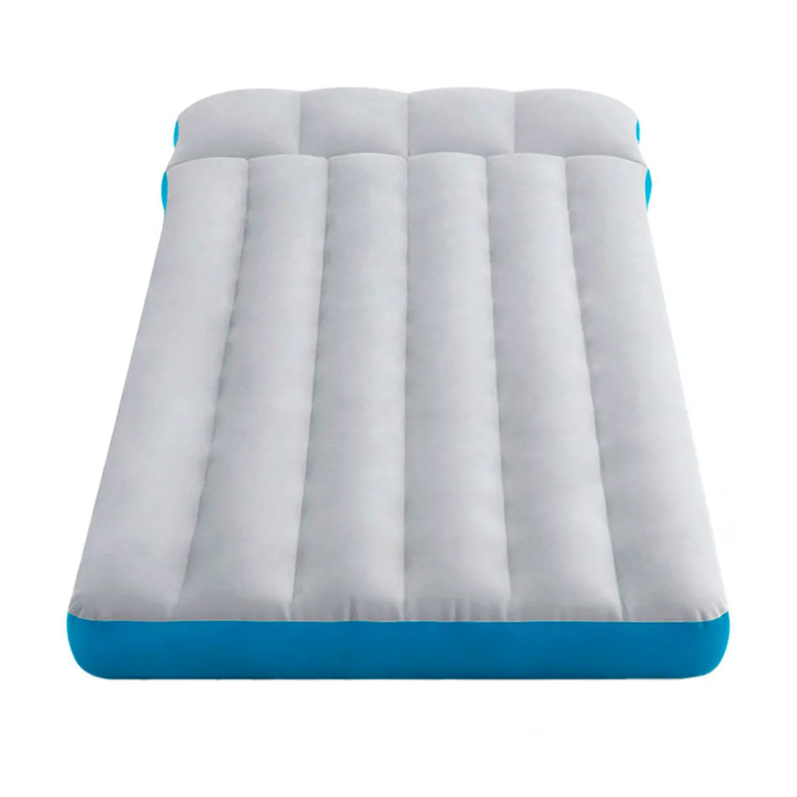 Colchoneta hinchable Intex gris/azul 20x72x189 cm