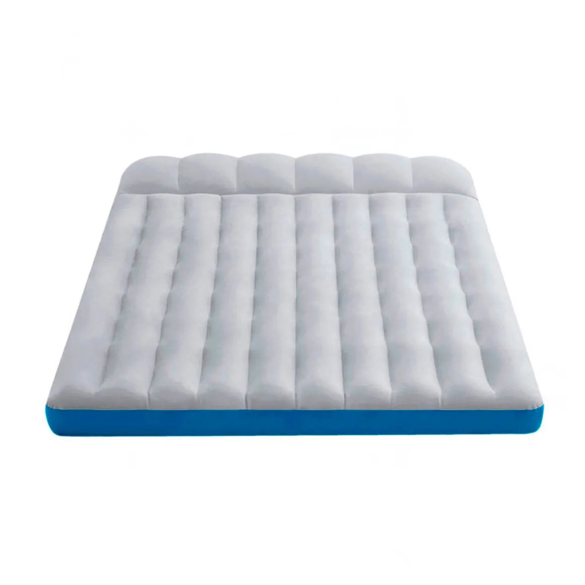 Colchoneta hinchable Intex gris/azul 24x127x193 cm