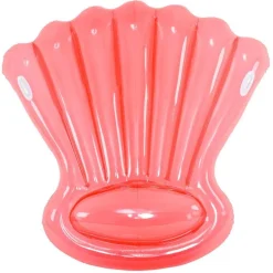 Colchoneta hinchable Shell Jumbo +14A rosa 160x160 cm