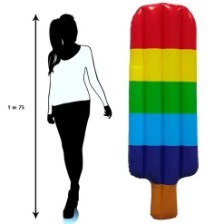 Colchoneta inflable Helado JetLag +6A multicolor 175 cm
