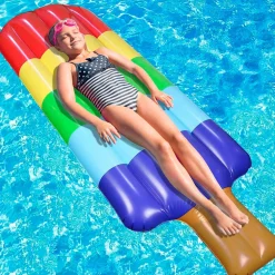 Colchoneta inflable Helado JetLag +6A multicolor 175 cm