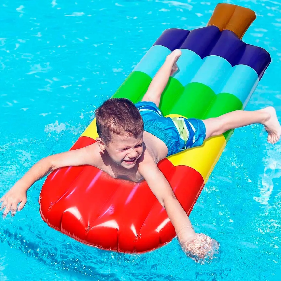 Colchoneta inflable Helado JetLag +6A multicolor 175 cm