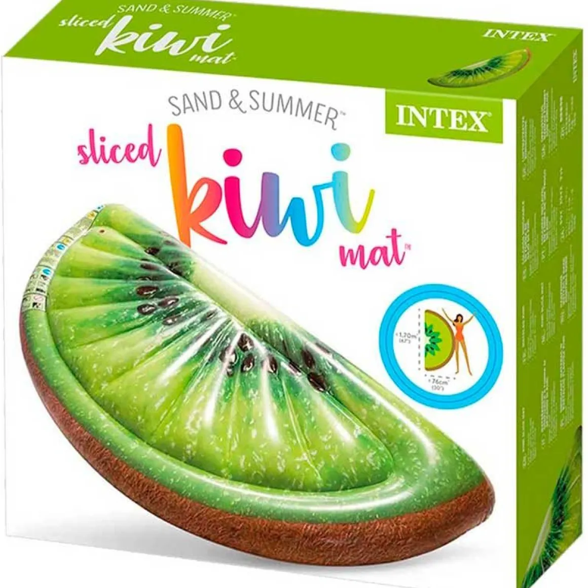 Colchoneta rodaja Kiwi 178x85 cm