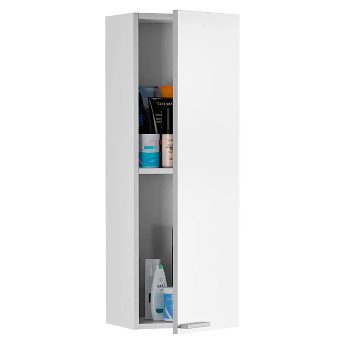 Columna de baño Koncept 1 puerta blanco 85x30x25 cm