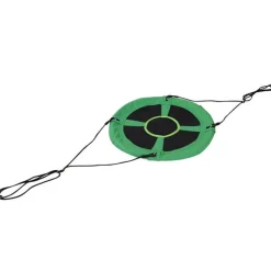 Columpio nido infantil Homcom redondo +3A Ø100x4,5 cm