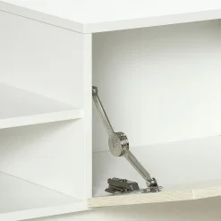 Composición de salón Antares Homcom con estantería natural