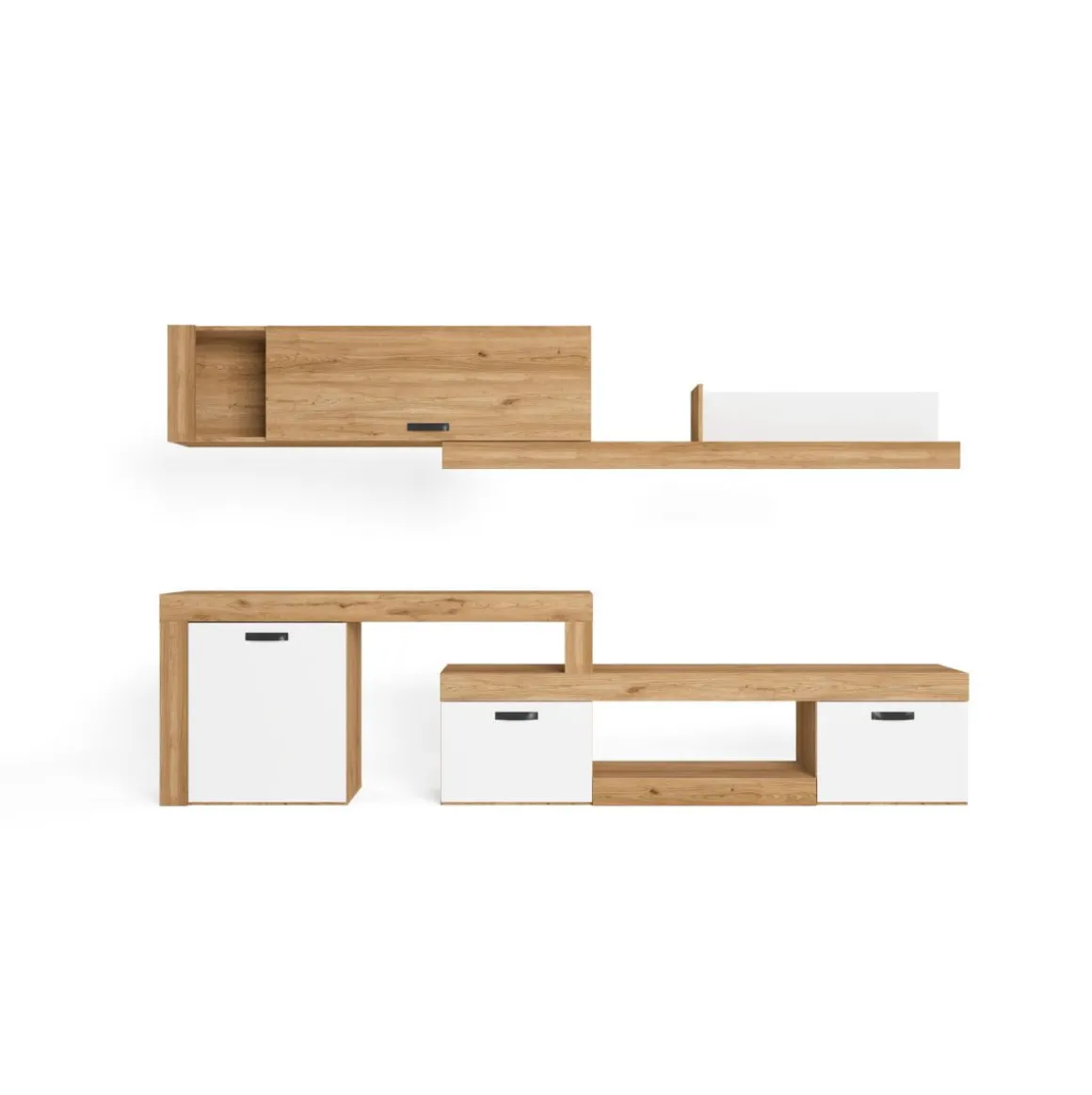 Composición de salón Argos Extend 2 293 cm natural/blanco mate