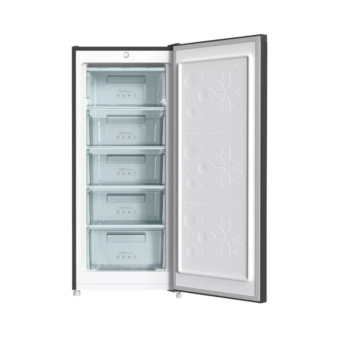 Congelador vertical Infiniton CV-140L25XEQ Defrost 145L E inox 125,9 cm