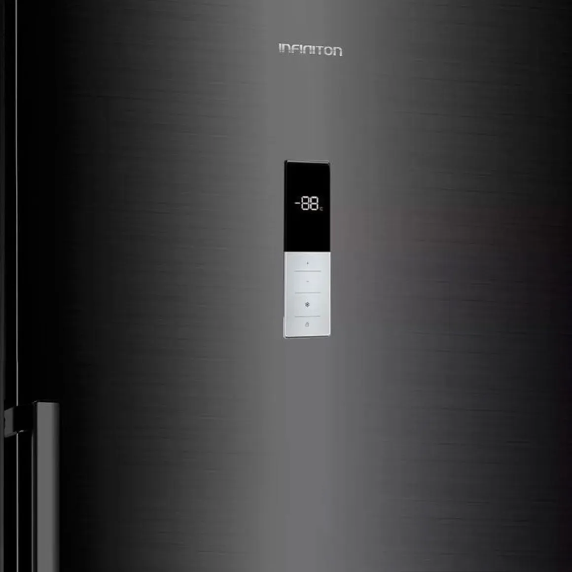 Congelador Vertical Infiniton Cv 19dst No Frost 282l E Negro