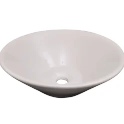 Conjunto de baño Cuba 7 piezas con lavabo beige
