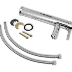 Conjunto de baño Dishio 11 piezas con lavabo y grifo