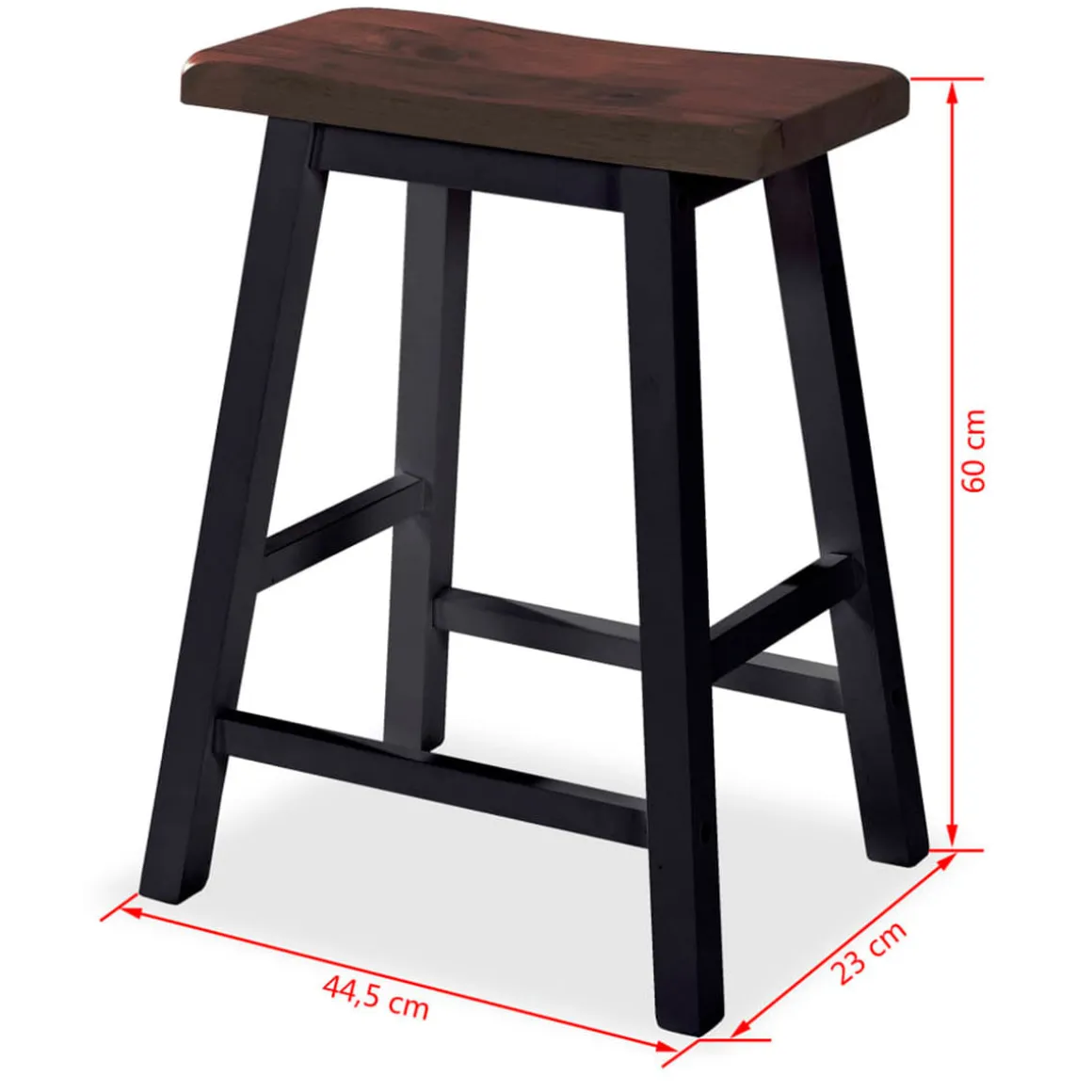 Conjunto de cocina Leia 1 mesa alta + 2 taburetes