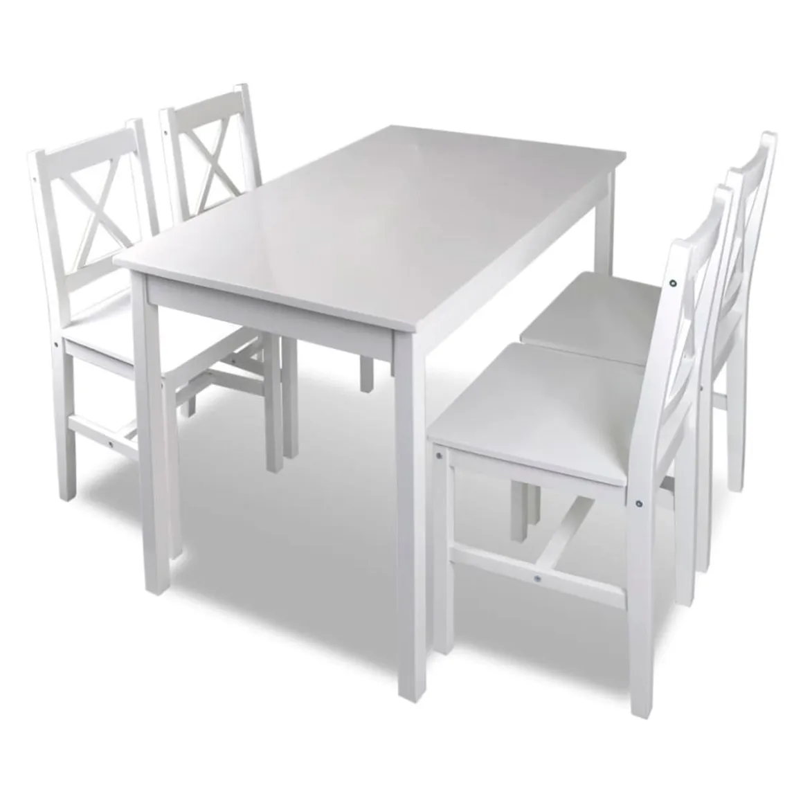 Conjunto de comedor Mabel 1 mesa + 4 sillas
