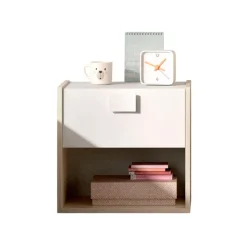 Conjunto de dormitorio Top Pack 2 cama + mesita + escritorio + armario