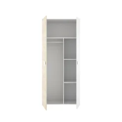 Conjunto de dormitorio Top Pack 2 cama + mesita + escritorio + armario