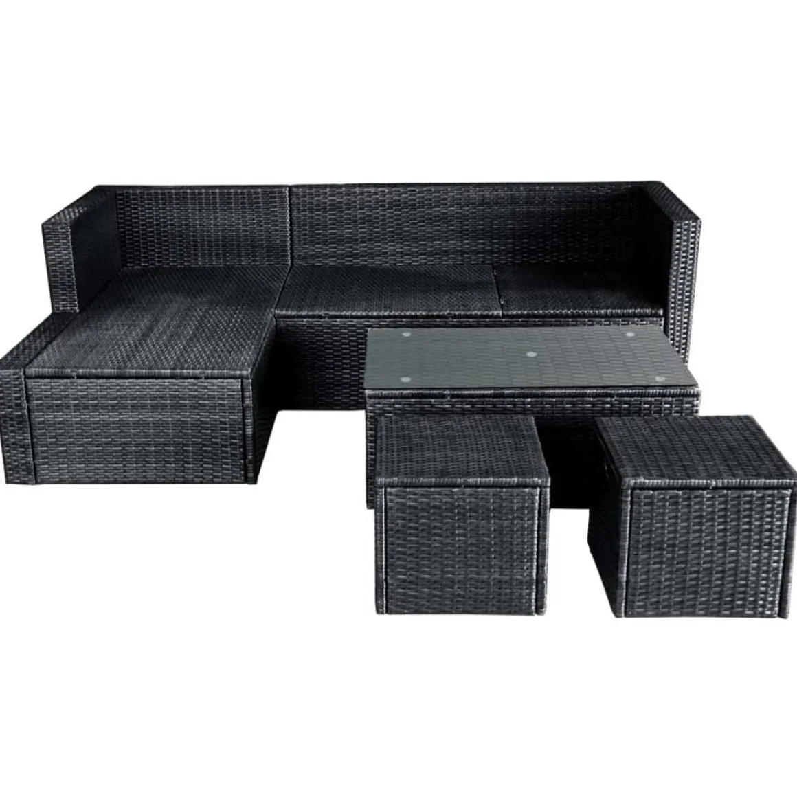 Conjunto de exterior Delmont 4 piezas