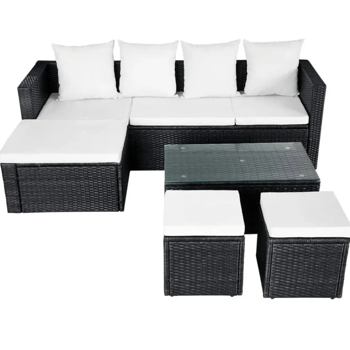 Conjunto de exterior Delmont 4 piezas