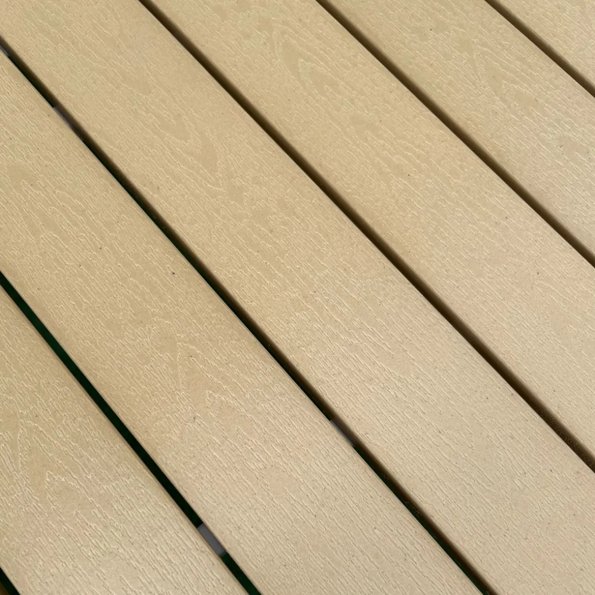Conjunto de jardín Acacia sofá + 2 sillas + mesa natural/gris
