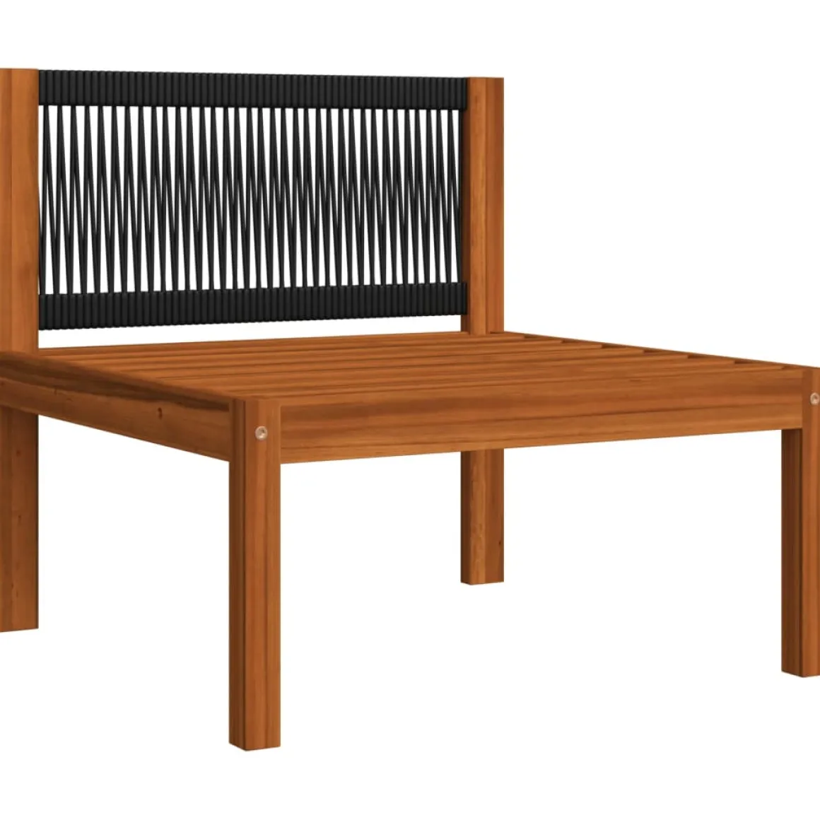 Conjunto de jardín Adhia 10 piezas + cojines crema