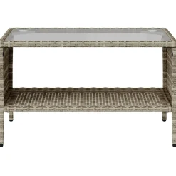 Conjunto de jardín Aracar sofá doble + mesa
