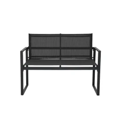 Conjunto de jardín Aria sofá + mesa + 2 taburetes antracita
