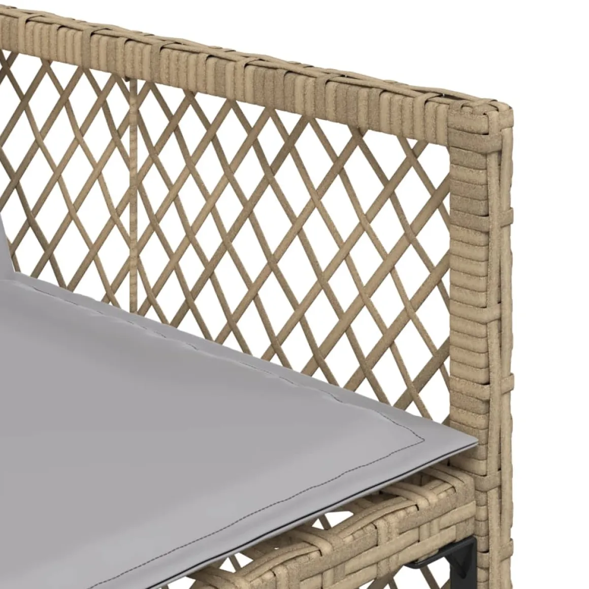 Conjunto de jardín Bombay mesa + 4 sillones + cojines