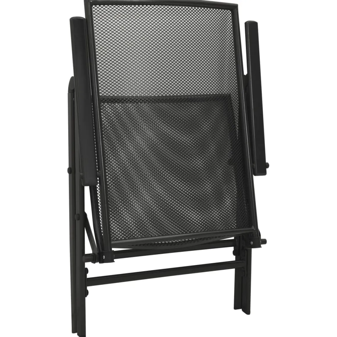 Conjunto de jardín Brulle 6 sillas + mesa antracita