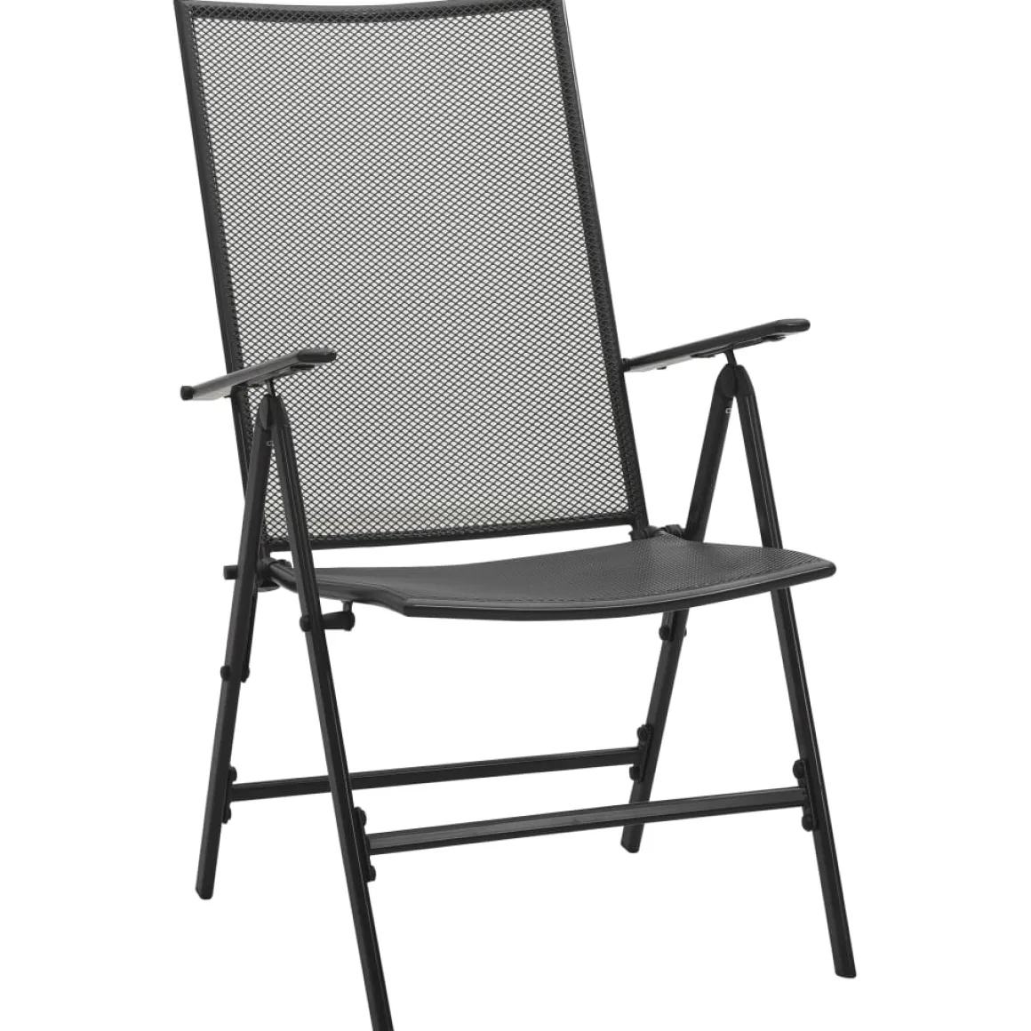 Conjunto de jardín Brulle 6 sillas + mesa antracita