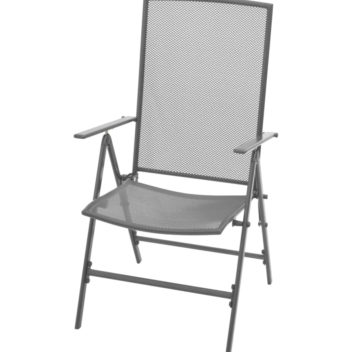 Conjunto de jardín Brulle 6 sillas + mesa antracita