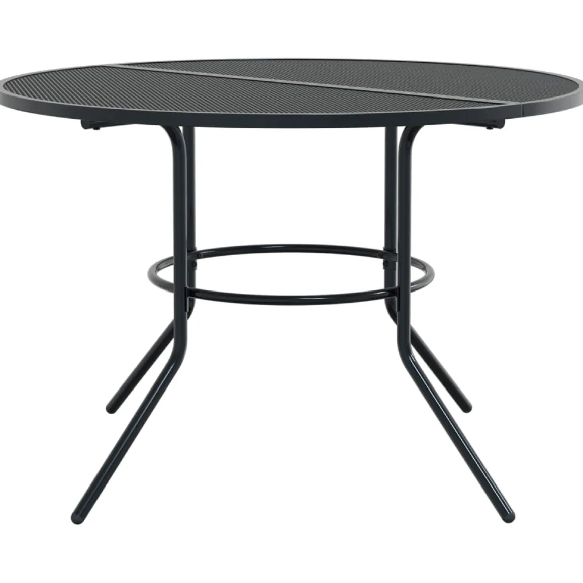 Conjunto de jardín Brulle 6 sillas + mesa antracita