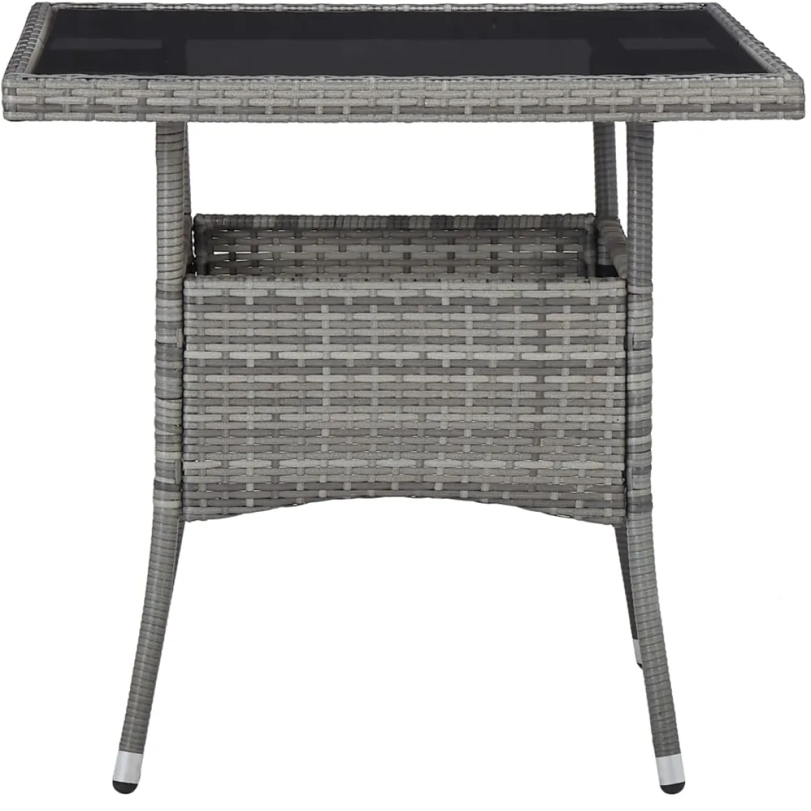 Conjunto de jardín con mesa y 2 sillones con cojines