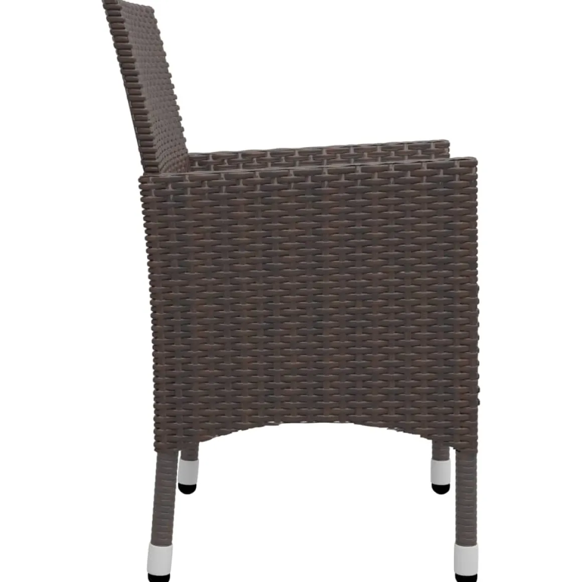 Conjunto de jardín con mesa y 2 sillones con cojines