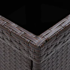 Conjunto de jardín con mesa y 2 sillones con cojines