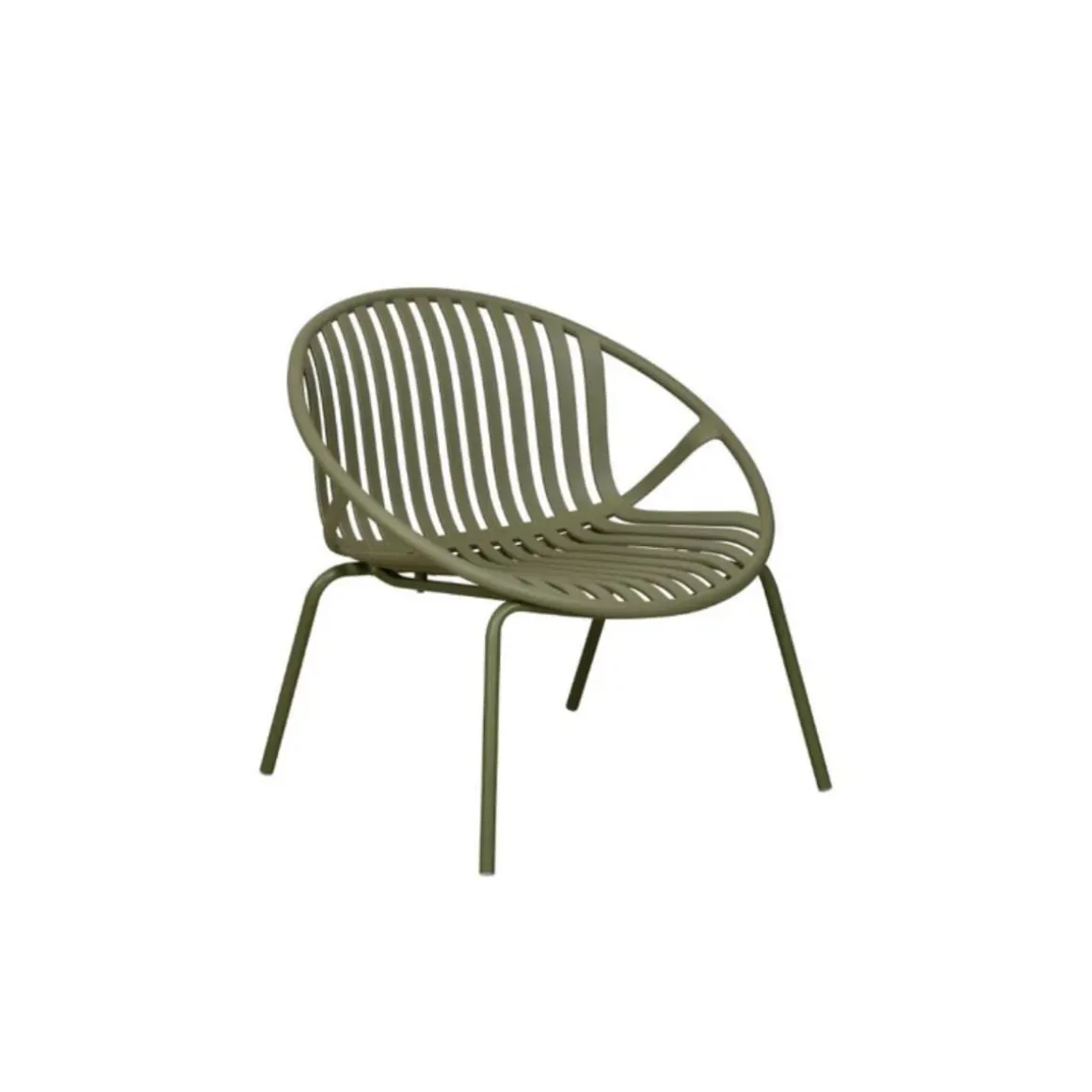 Conjunto de jardín Cosmopolitan sofá + 2 sillones + mesa verde