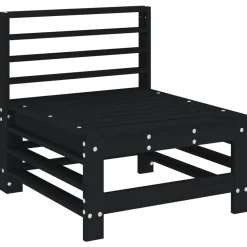 Conjunto de jardín Dumm 7 piezas madera maciza pino