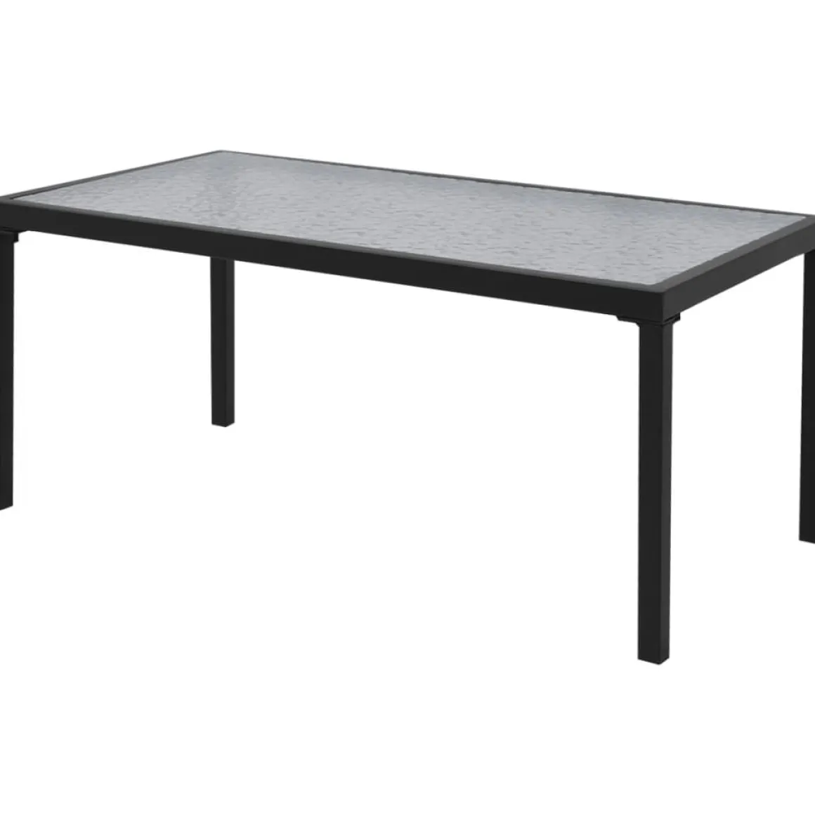 Conjunto de jardín Gabriela sofá con 2 sillas y mesa negro