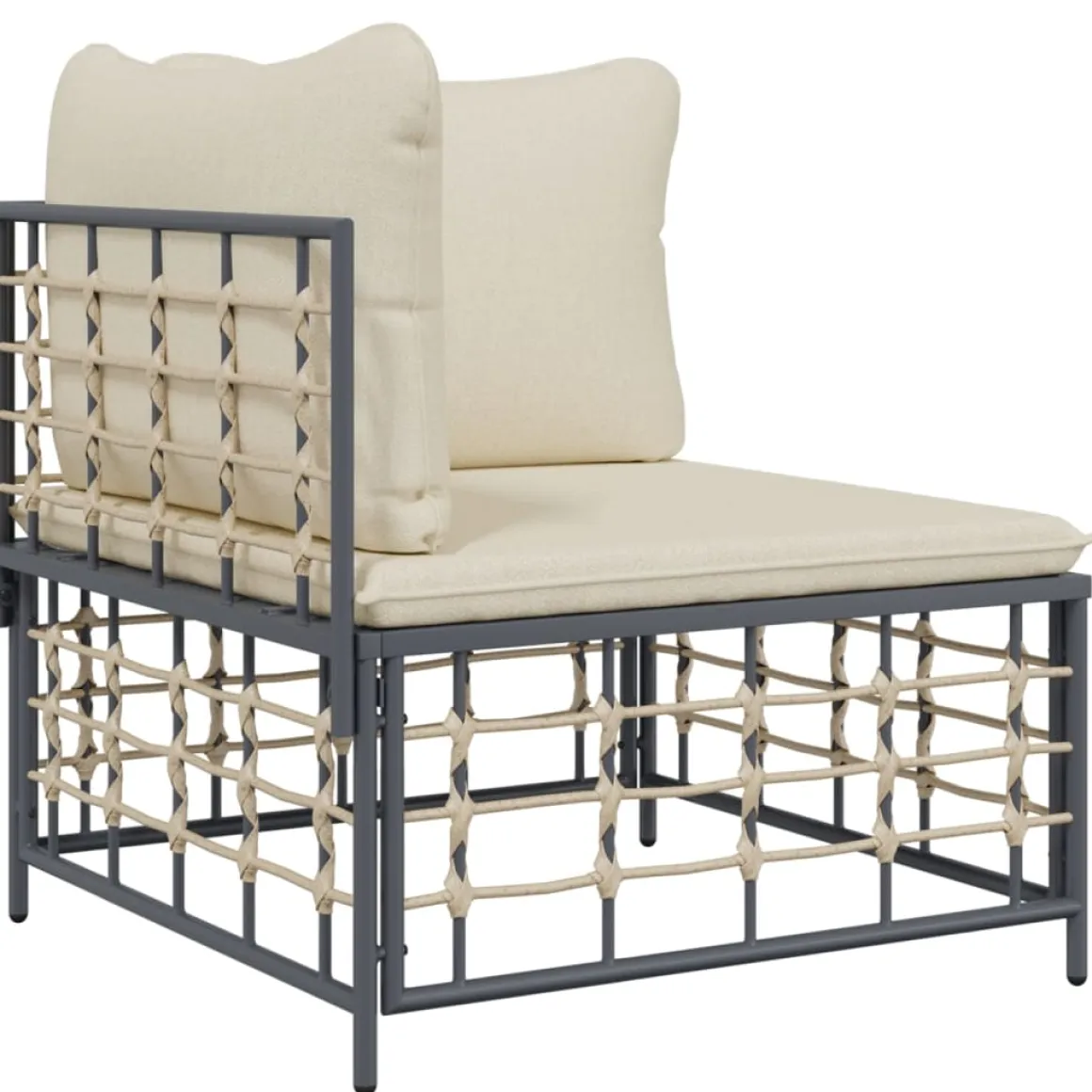 Conjunto de jardín Laos 2 sillones + mesa