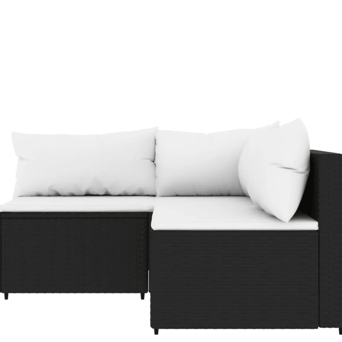 Conjunto de jardín Millor 3 piezas 57,5x126x126 cm