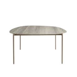 Conjunto de jardín Navona 4 piezas con cojines natural