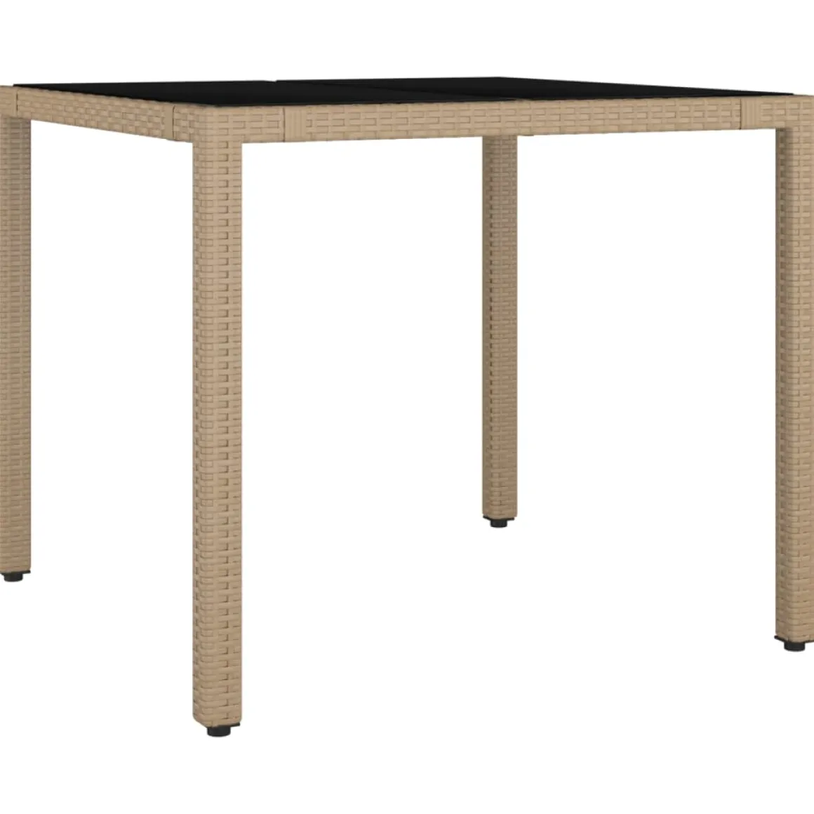 Conjunto de jardín Petunia 2 sillones + mesa beige