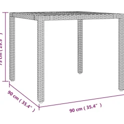 Conjunto de jardín Petunia 2 sillones reclinables + mesa gris