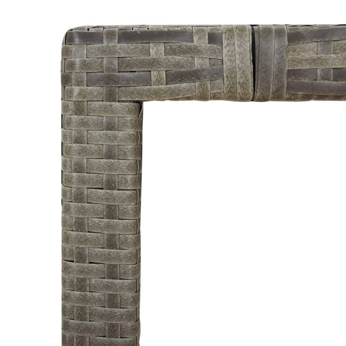 Conjunto de jardín Petunia 2 sillones reclinables + mesa gris