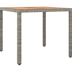 Conjunto de jardín Sintra 4 sillas + mesa gris