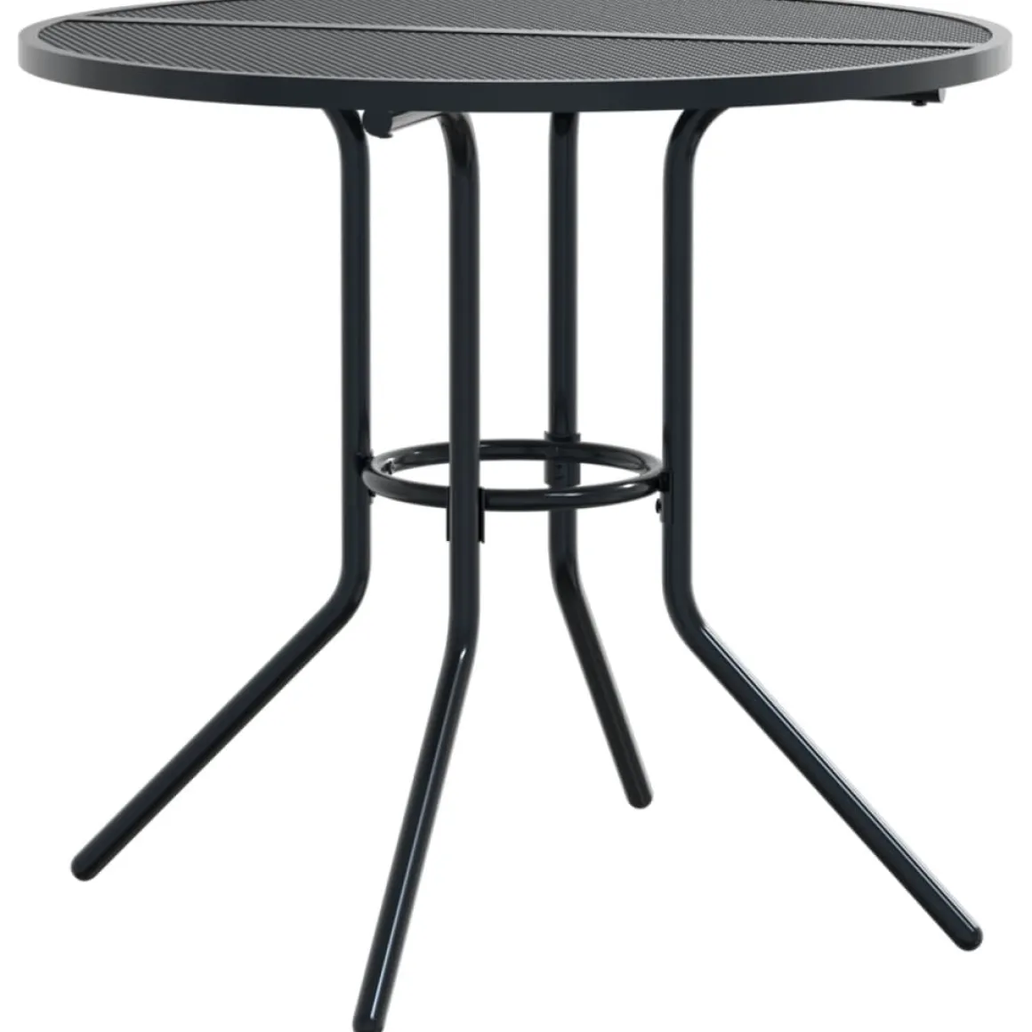 Conjunto de jardín Victoria 4 sillas + mesa negro