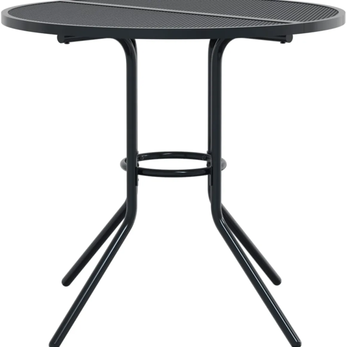 Conjunto de jardín Victoria 4 sillas + mesa negro